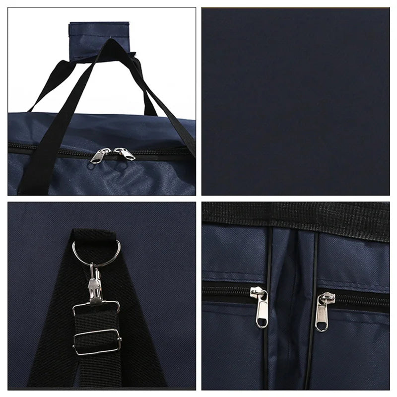 Foldable Travel Bag Y36A – Large Capacity Waterproof Business & Sports Duffel, Wear-Resistant Portable Handbag