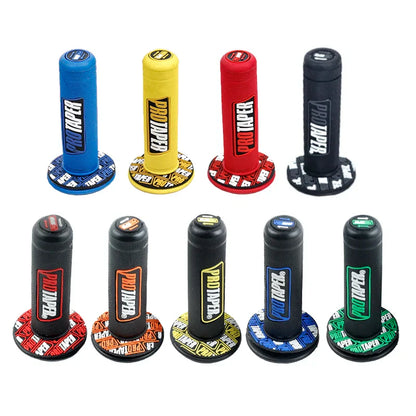 7/8" Motorcycle Handlebar Grip Gel Brake Handle – Rubber Hand Grips for KTM, CRF, EXC, YZF Dirt & Pit Bikes