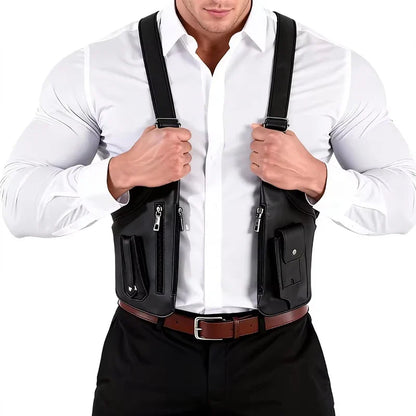 Men's Retro Underarm Bag - Multifunctional Outdoor Cycling & Hiking Shoulder Phone Bag