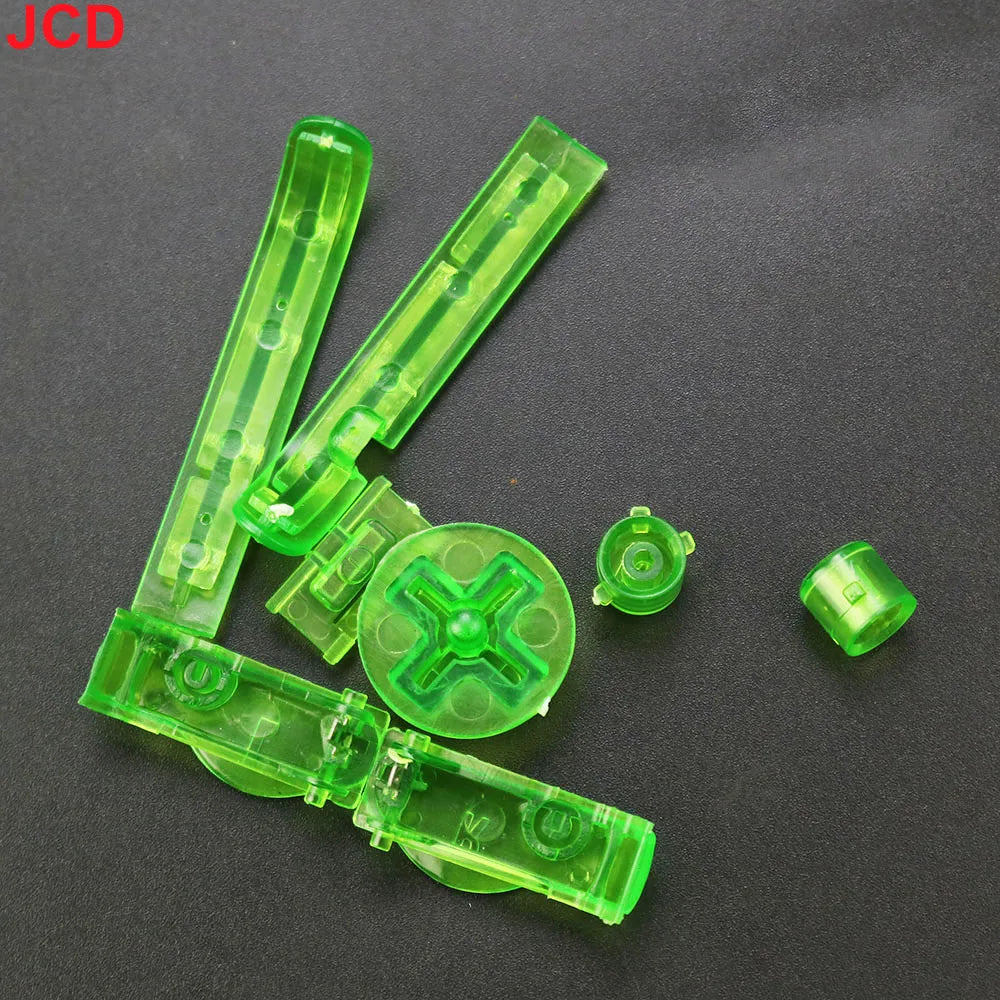 17-Color AB Buttons Keypad Set — High-Quality L/R Buttons & D-Pads for GameBoy Advance GBA with Power ON/OFF Buttons