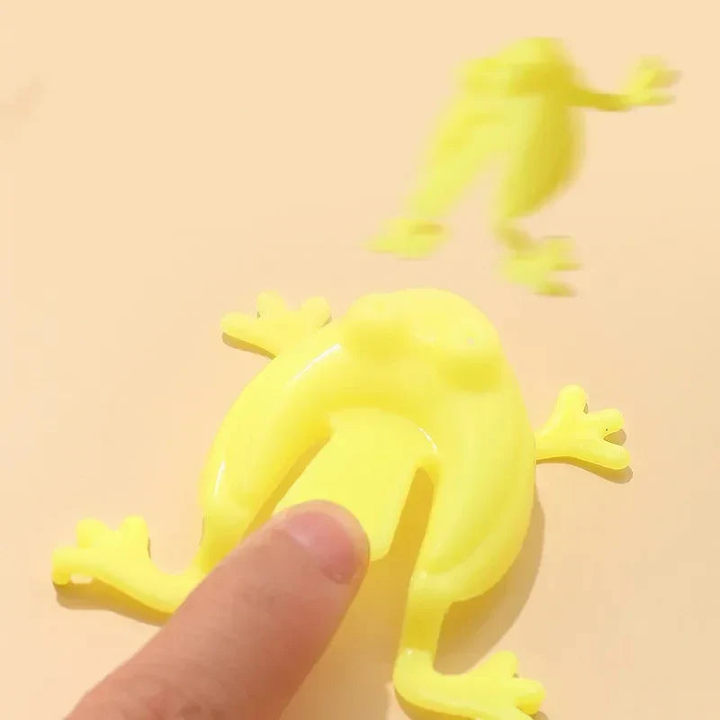 Jumping Frog Toy — 1-20pcs Parent-Child Bounce Frogs for Kids — Stress Relief & Birthday Party Gift