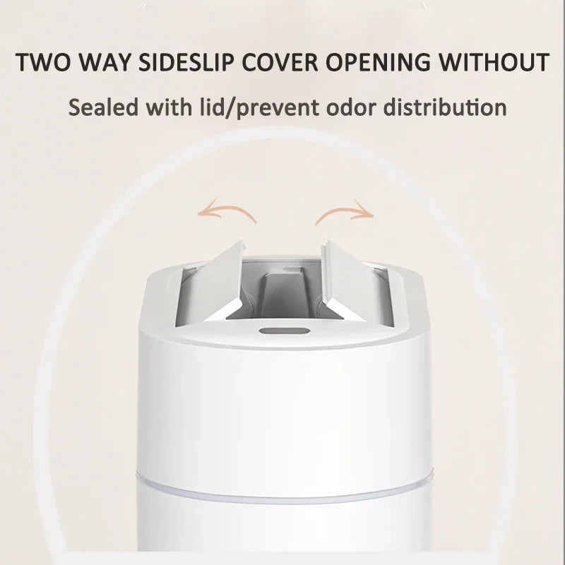 9L Smart Sensor Trash Can - Automatic Bagging Touchless Waste Bin with Lid for Kitchen & Home