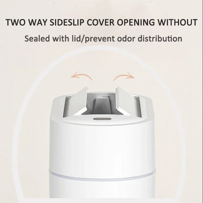 9L Smart Sensor Trash Can - Automatic Bagging Touchless Waste Bin with Lid for Kitchen & Home
