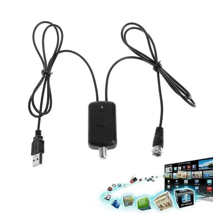 Digital TV Antenna Signal Amplifier – 4K UHD High-Definition Signal Enhancer for Better Reception