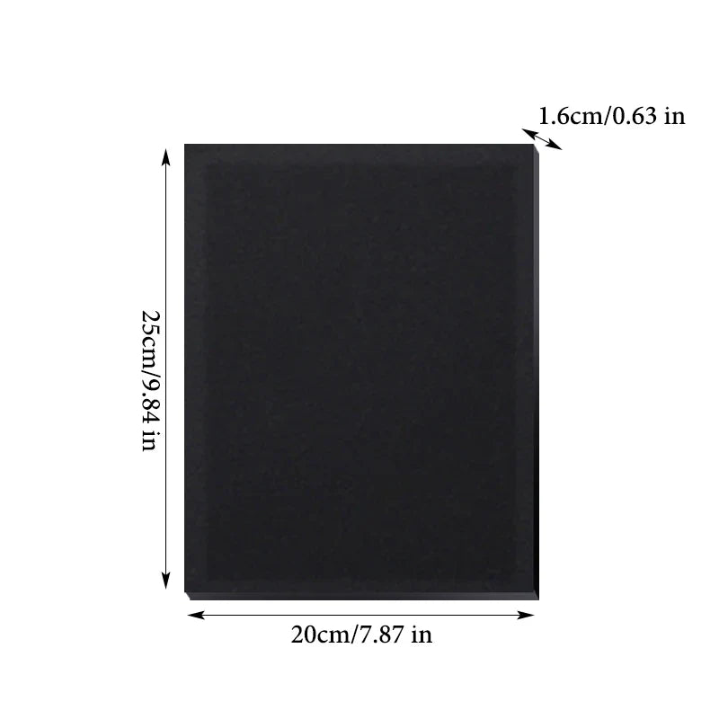 Black Canvas Wooden Oil Painting Frame – Cotton DIY Graffiti Canvas for Children & Beginner Art Practice Supplies