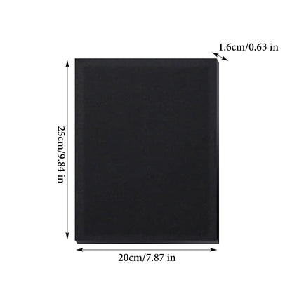 Black Canvas Wooden Oil Painting Frame – Cotton DIY Graffiti Canvas for Children & Beginner Art Practice Supplies