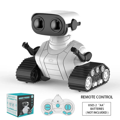 Ebo Rechargeable RC Robot Toy – Remote Control Robot with Music & LED Eyes, Fun Gift for Boys & Girls