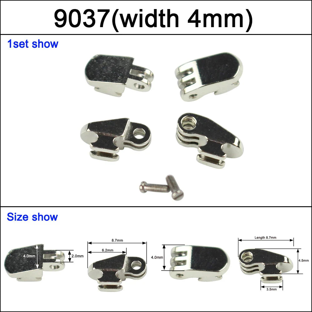10 Sets Eyeglasses Hinge Replacement - Plastic Frames, Acetate Sunglasses, Wooden Glasses Repair Parts & Accessories