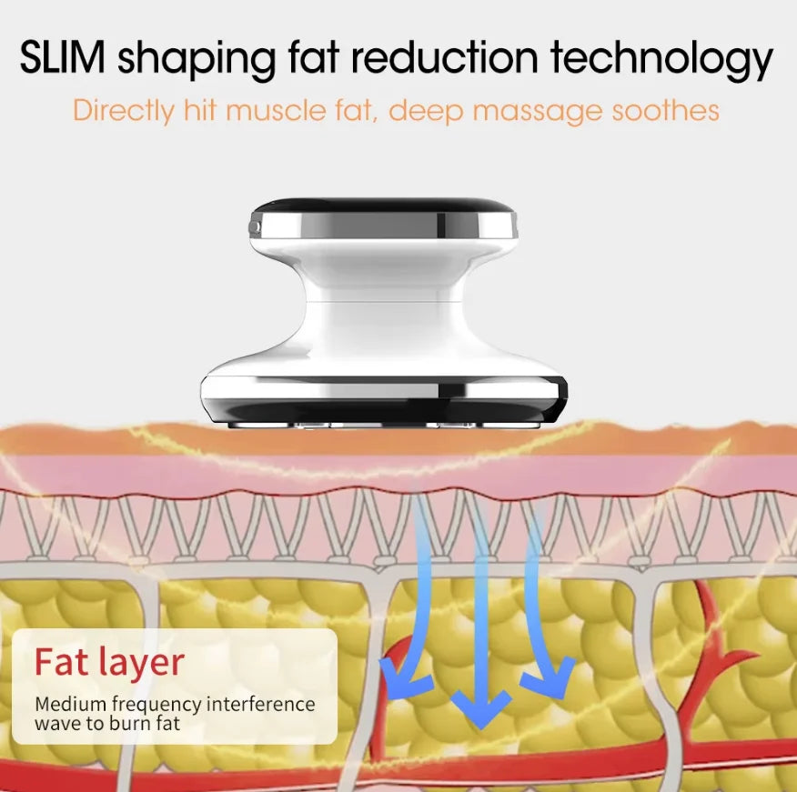 EMS Portable Body Slimming Machine – LED Fat Burner & Anti-Cellulite Massager for Weight Loss & Body Shaping