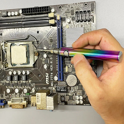 Mini 510 Thread Soldering Iron Pen – Adjustable Voltage Smart Power Battery Kit with USB Charger