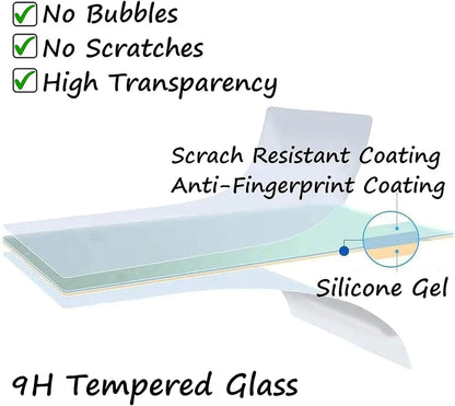 Tempered Glass Screen Protector for Canon EOS R100, R50, R10, R8, R7, R6, RP, 250D, 2000D, 90D, 80D, 850D, M50, 6D Mark II, T8i, T7, SL3