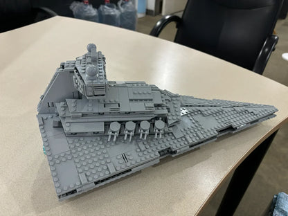 MOC Cosmic Fighter Spaceship Model — Building Blocks Toy Ornament for Children & Boys, Holiday Gift