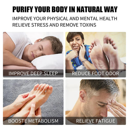 10-200PCS Detox Foot Patches – Herbal Stress Relief & Deep Sleep Aid | Foot Care & Body Detox Stickers