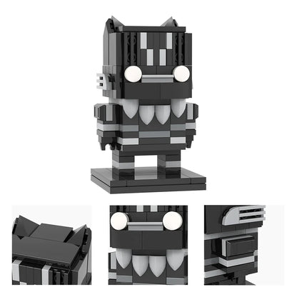 MOOXI Movie Series MOC BrickHeadz Building Blocks Set – DIY Educational Toy for Kids