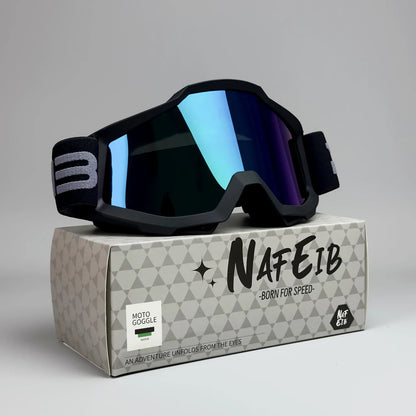 NAFEIB N17 Motorcycle Goggles – Motocross, Cycling & Off-Road Sport Glasses for MTB, ATV & Dirt Bike