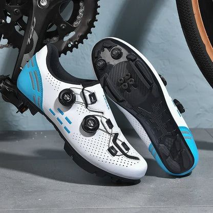 Non-Slip Mountain Bike Cycling Shoes - Unisex MTB Road Racing Sneakers for Men & Women Outdoor Riding
