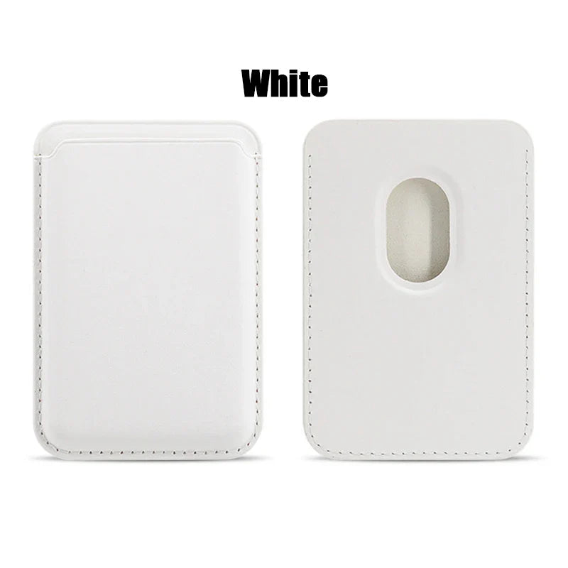 Leather MagSafe Wallet Case with Card Holder for iPhone 15 Pro Max, Compatible with iPhone 14, 13 & 12