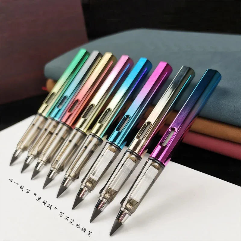 9PCS Eternal Kids’ Pencil Set – Cute Painting & Writing Pens with Infinity Tip Refills for School & Office Supplies
