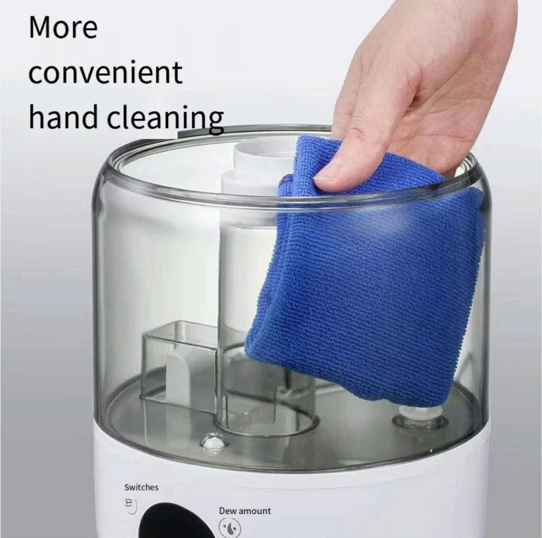 CK2 3L Large Capacity Air Humidifier – Silent Household Aroma Diffuser with Remote Control, Timer & Plant Mist Function