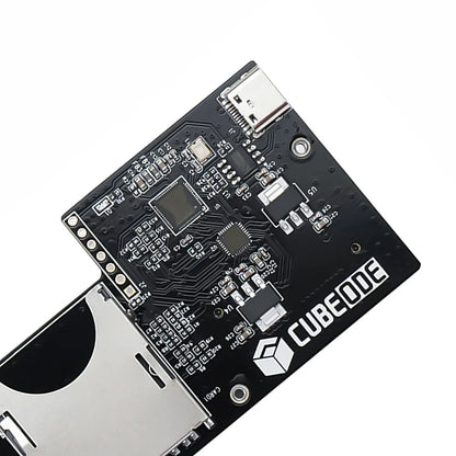 CUBEODE V1.2 GameCube Optical Drive Emulator — Upgraded ODE Board, Replace DVD Drive (No SD2SP2/SDGecko Required)