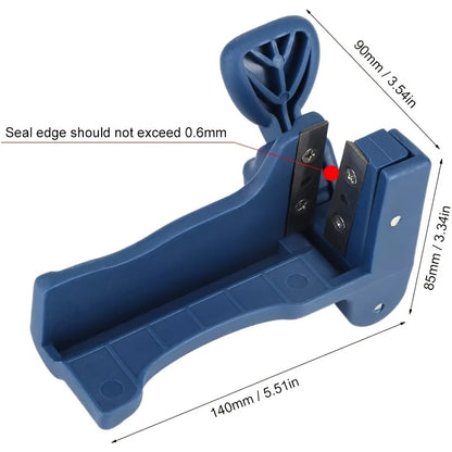 Handle Edge Trimmer & End Cutter Set – Manual Edgebanding Tool for Wood Furniture & Cabinet Tail Trimming