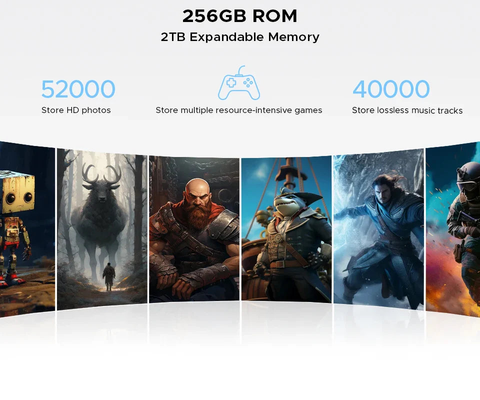 DOOGEE Blade GT Rugged Phone | 6.72'' FHD+, 120Hz LED Light, 12GB RAM, 256GB ROM, 5500mAh Battery, Android 14   2/2