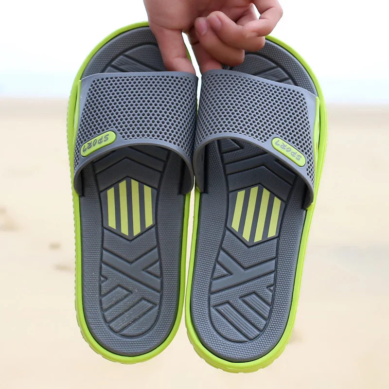 Men’s Casual One-Strap Slide Sandals – Lightweight Beach & Everyday Comfort Slip-On Shoes for Relaxed Wear