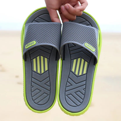 Men’s Casual One-Strap Slide Sandals – Lightweight Beach & Everyday Comfort Slip-On Shoes for Relaxed Wear