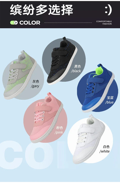 Wide Barefoot Shoes for Little & Big Kids – Boys & Girls Minimalist Sneakers, Lightweight Non-Slip Walking & Skate Flats
