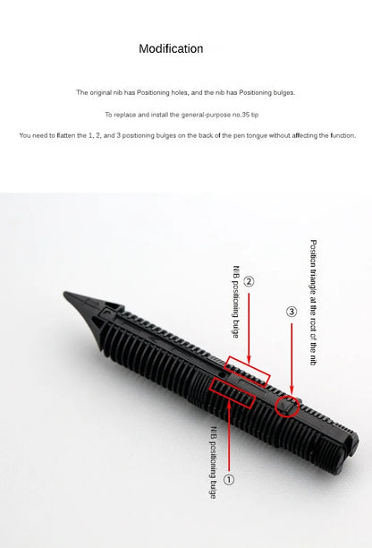 MAJOHN P136 Pen Piston Disassembly Tool — For Repairing & Modifying Pen Tips and BOCK Assembly