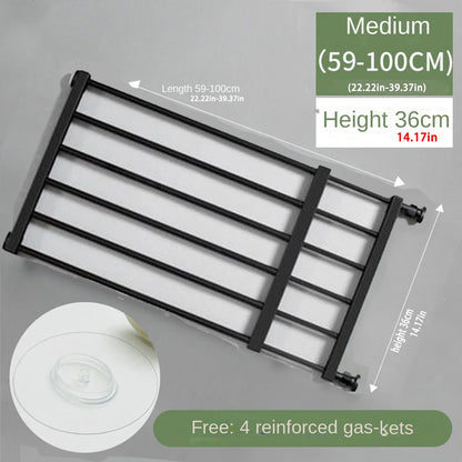 Pet Fence Barrier Gate — Indoor Safety Fence for Small & Medium Dogs, Prevents Pets from Entering Rooms