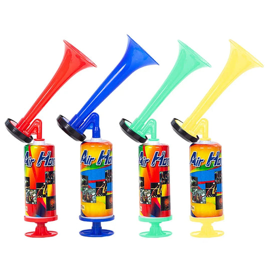 Handheld Air Horn – Loud Mini Pump Horn for Sports Events, Boating, and Birthday Parties