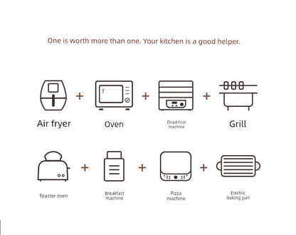 Multi-Functional All-in-One Oven | Compact Home Kitchen Appliance & New Arrival
