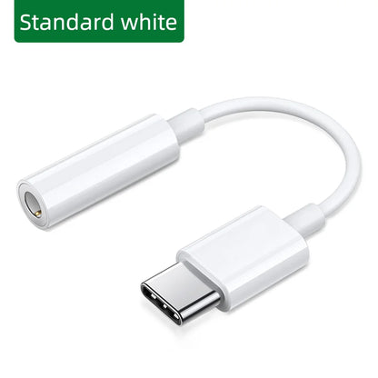 USB-C to 3.5mm Audio Adapter – Type-C to Headphone Jack with 24bit/96kHz HiFi DAC for Galaxy S23, S22, S21, S20