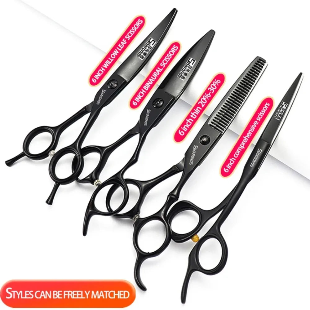 SHARONDS Professional Hairdressing Scissors – 440C Japanese Steel Barber Shears for Salon & Home Use