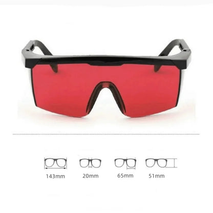 Laser Safety Glasses – Adjustable Eye Protection Goggles for Laser Levels, Vertical & Horizontal Lasers