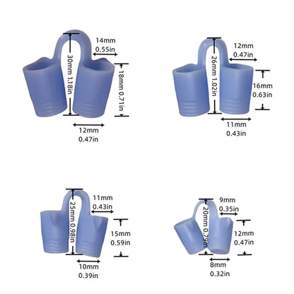 Anti-Snore Nose Clip – 1/2/4/8pcs Sleep Aid Apnea Breathe Device to Stop Snoring