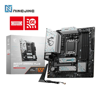 MSI B650M GAMING PLUS WIFI Motherboard - AMD B650, Supports DDR5 7200+MHz (OC), Ryzen 7000/8000 Series, AM5 Socket