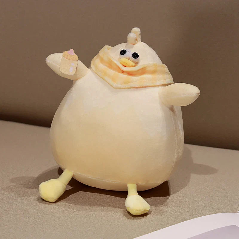 Chicken & Leg Plush Toy — Soft Gingerbread Chicken Doll for Kids & Birthday Gifts