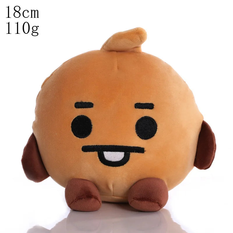 BTed Plush Toys Keychain – Kawaii Mini Anime Pendant 12-22cm Soft Stuffed Animal Doll Gift for Kids