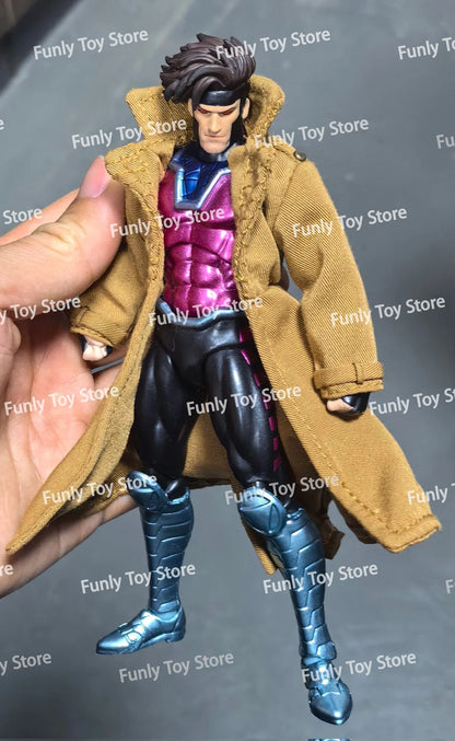 CT Toys Gambit Action Figure — Mafex 131 X-Men Wolverine Anime Collectible Figurine, Model Statue, Custom Gift for Kids