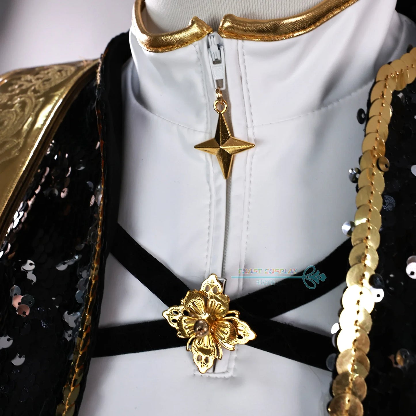 Zoey Rumi Mira Demon Hunters Cosplay Costume (HUNTR X Kpop) — Halloween/Stage Wig & Uniform