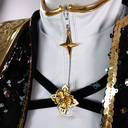 Zoey Rumi Mira Demon Hunters Cosplay Costume (HUNTR X Kpop) — Halloween/Stage Wig & Uniform