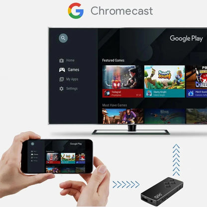 G96 Android 13.0 4K Smart TV Stick – H313, 2GB RAM 16GB ROM, Dual WiFi, Infrared Remote, High-Performance ATV Streaming Device