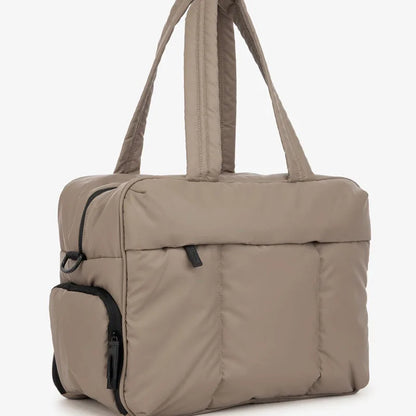 Down Duffel Bag – Large Capacity Women’s Shoulder Bag with Dry/Wet Separation, Multifunctional Travel Handbag