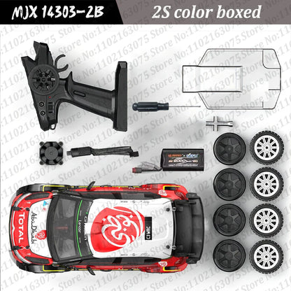 MJX Hyper Go 14301/14302/14303 Brushless RC Car – 1/14 4WD High-Speed Off-Road Drift Remote Control Vehicle for Boys