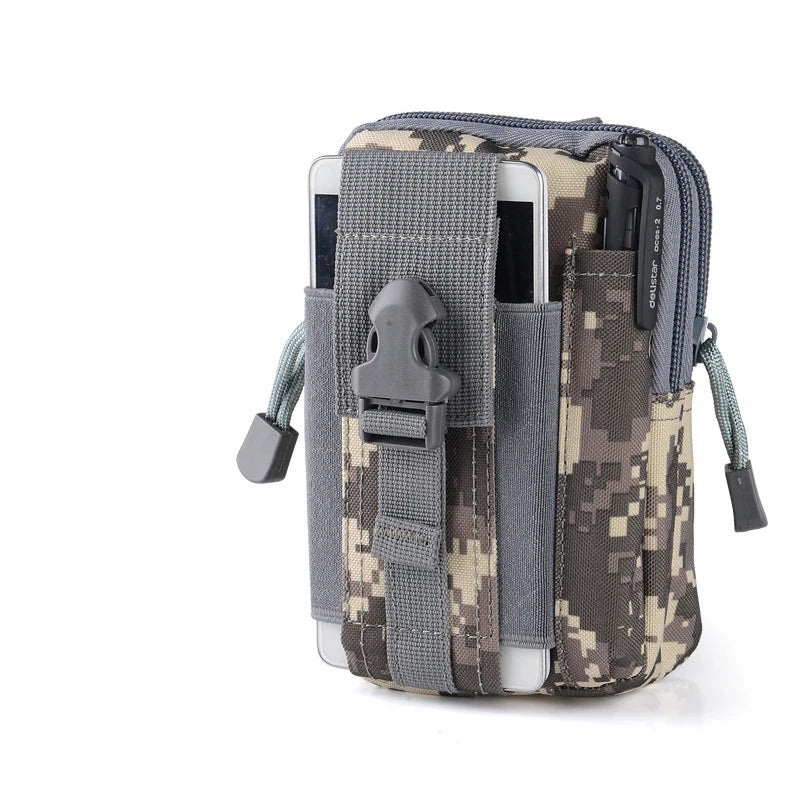 Army Camouflage Tactical Leg Bag: Portable Multifunctional Leggings Bag for Riding, Locomotive, and Sports