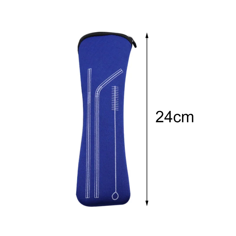 Portable Tableware Storage Bag – Cutlery Packaging Pouch for Forks, Spoons, Knives, Travel Dinnerware Case with Zipper