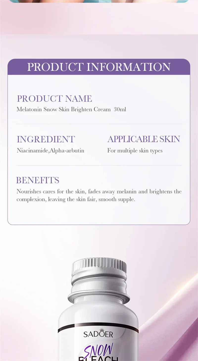 Whitening Cream for Private Parts – Underarm, Inner Thigh & Knee Brightening Serum