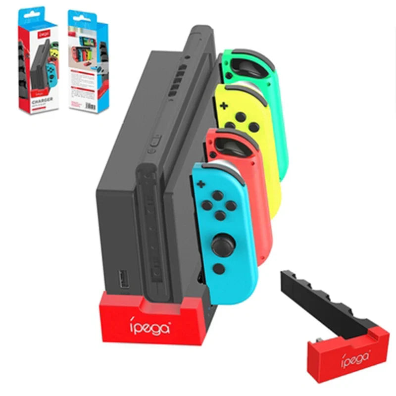 Nintendo Switch Joy-Con Controller Charging Dock — Stand & Holder Station for NS Joy-Con Game Controllers